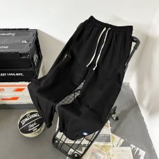 批发束脚工装裤男士春夏季日系新款<b class='q'>哈伦裤</b>美式潮牌宽松抽绳干活休闲裤