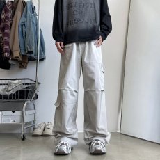 批发夏季休闲纯棉水洗工装裤男直筒痞帅<b class='q'>日系</b><b class='q'>复古</b>潮牌高街美式潮流裤子