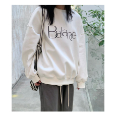 批发加绒原版<b class='q'>外贸</b>新款韩版小众休闲情侣卫衣女慵懒风设计感时尚百搭款