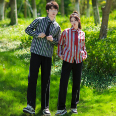 批发实拍情侣秋冬学生棒球服刺绣外套男女三件套 班服 校服 <b class='q'>运动服</b>