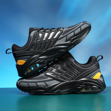 批发男士运动鞋2024春秋新款迷彩透气网气垫潮鞋<b class='q'>韩版</b>时尚时尚跑步<b class='q'>男鞋</b>