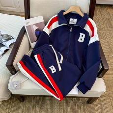 批发实拍 65鱼鳞】后包领特<b class='q'>大码</b>300斤休闲运动外套套装女两件套潮