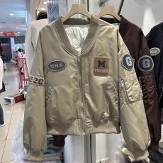 批发原版做法美式复古棒球服外套女欧货秋季韩版飞行员<b class='q'>夹克</b>小个子