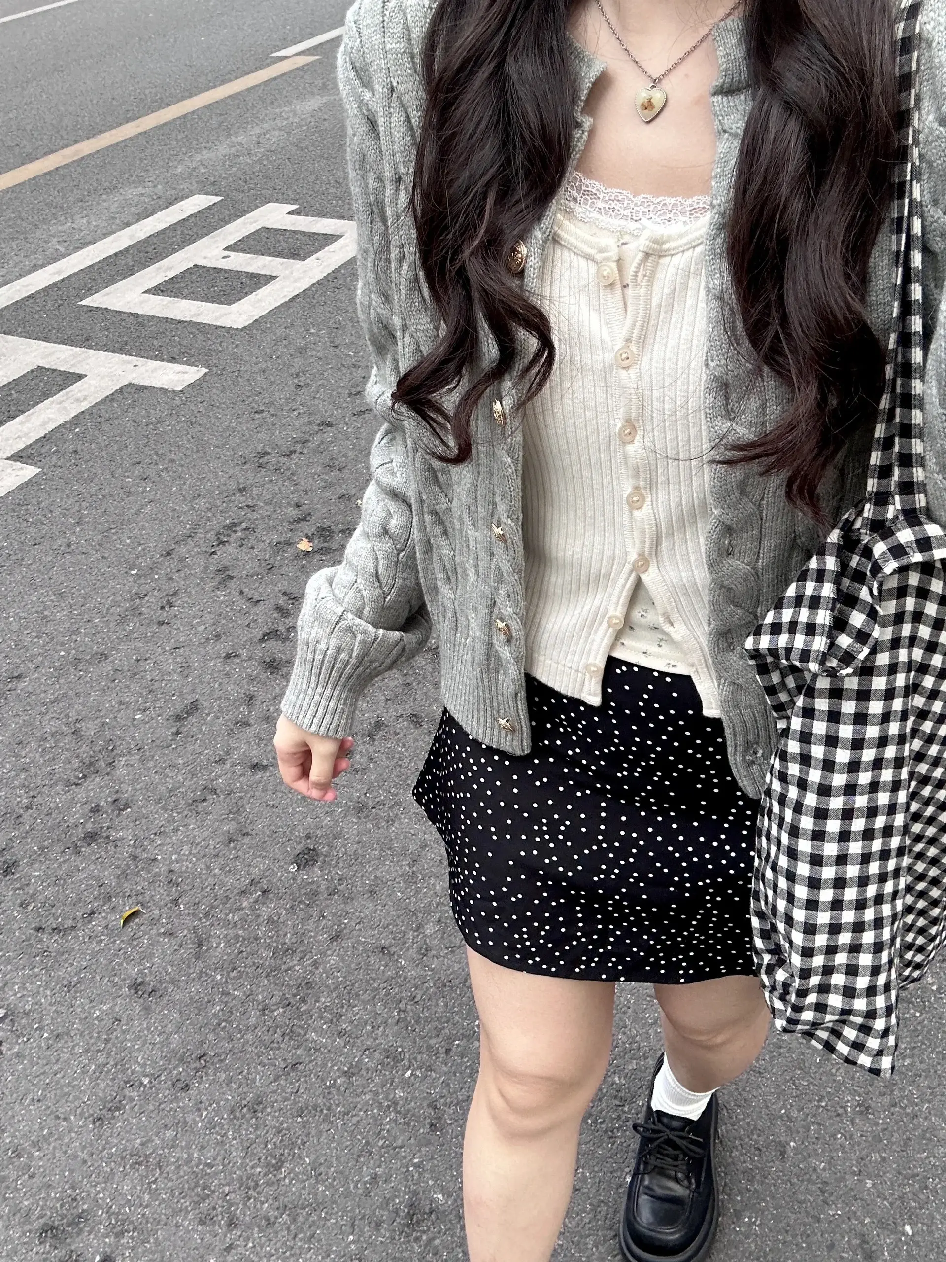 꽈배기 라운드넥 가디건 상세 이미지 2