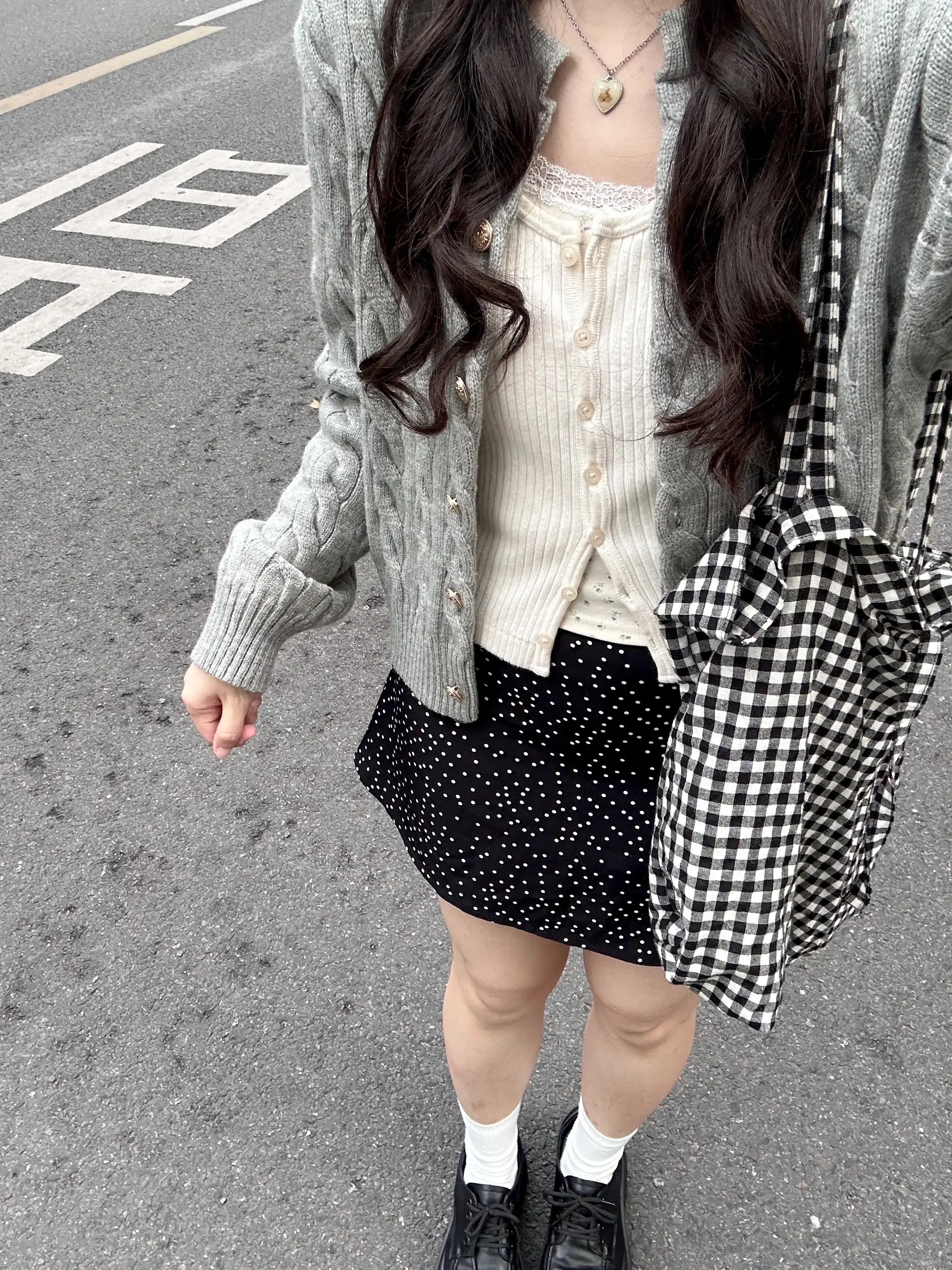 꽈배기 라운드넥 가디건 상세 이미지 4