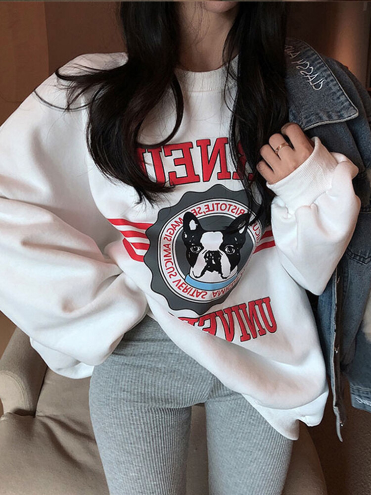 원본 대외 무역 새로운 한국 스타일 작은 대중 캐주얼 후드티 여성 ins 느긋한 바람 디자인 센스 패션 다용도 섹션