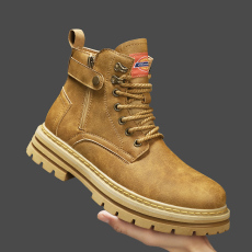 批发2024<b class='q'>秋</b>冬新款时尚马丁靴高帮工装鞋货号