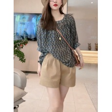 批发夏季套装女装2026新款洋气减龄碎花衬衫上衣高腰显瘦阔腿裤两件套