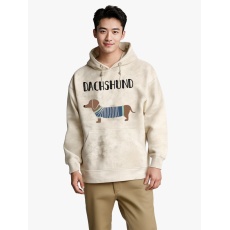 批发重磅扎染360G圆领连帽男卫衣水洗宽松帽衫美式男女套头运动衫复古