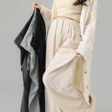 批发<b class='q'>实拍</b><b class='q'>孕妇</b><b class='q'>裤子</b>外穿2025新款春装不勒肚子阔腿裤