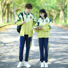 批发大量 实拍#情侣装秋冬季卫衣外套套装学生班服运动会三件套