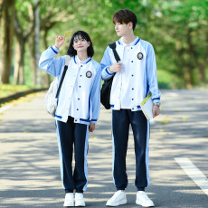 批发大量 实拍#情侣装秋冬季卫衣外套套装学生班服运动会三件套