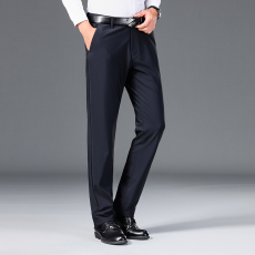 批发实拍春秋高品质抗皱耐磨<b class='q'>商务</b><b class='q'>休闲</b>防水防污弹力直筒男西装长裤