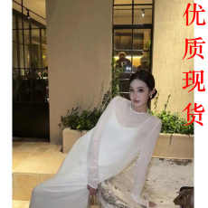 批发ALIN<b class='q'>自由</b><b class='q'>呼吸</b>2024秋季上新气质时尚休闲连衣裙