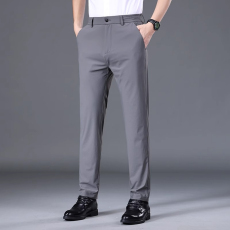 批发实拍<b class='q'>夏</b>季四面弹抗皱柔软舒适商务休闲西裤男弹力通勤西装长裤