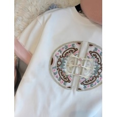 批发女童t恤2026新款夏季新中式国风短袖上衣<b class='q'>儿童</b>夏款洋气古<b class='q'>风衣</b>服潮