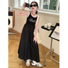 批发女童<b class='q'>连衣裙</b>夏季2026新款高级感洋气公主裙网红中大童儿童夏款长裙