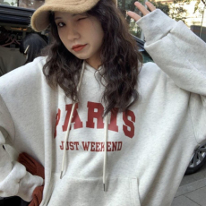 批发足码原版外贸新款<b class='q'>韩版</b>小众休闲<b class='q'>情侣</b><b class='q'>卫衣</b>女慵懒风设计感外套百搭款