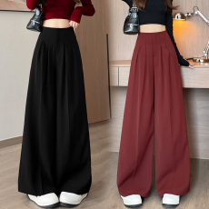 批发阔腿裤   <b class='q'>202</b>6春季休闲宽松显瘦西<b class='q'>装</b><b class='q'>女</b>裤宽松街舞阔腿运动裤子<b class='q'>女</b>