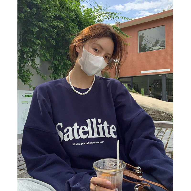 얇은 스타일 털이 있는 발 코드 대외 무역 새로운 한국 스타일 작은 대중 캐주얼 후드티 여성 느긋한 바람 디자인 센스 패션 맨위