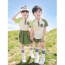 批发夏季幼儿园园服小班毕业服套装小学生校服儿童班服六一演出服定制