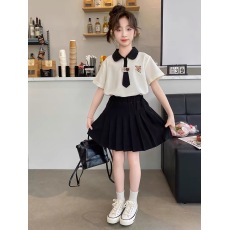 批发<b class='q'>女童</b>夏<b class='q'>装</b><b class='q'>短袖</b>t桖2026新款洋气时髦儿童装半袖上衣女孩夏季POLO衫