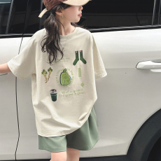 批发<b class='q'>女</b><b class='q'>童</b>夏装2026新款洋气时髦套装大童女孩网红炸街夏季两件套儿<b class='q'>童装</b>