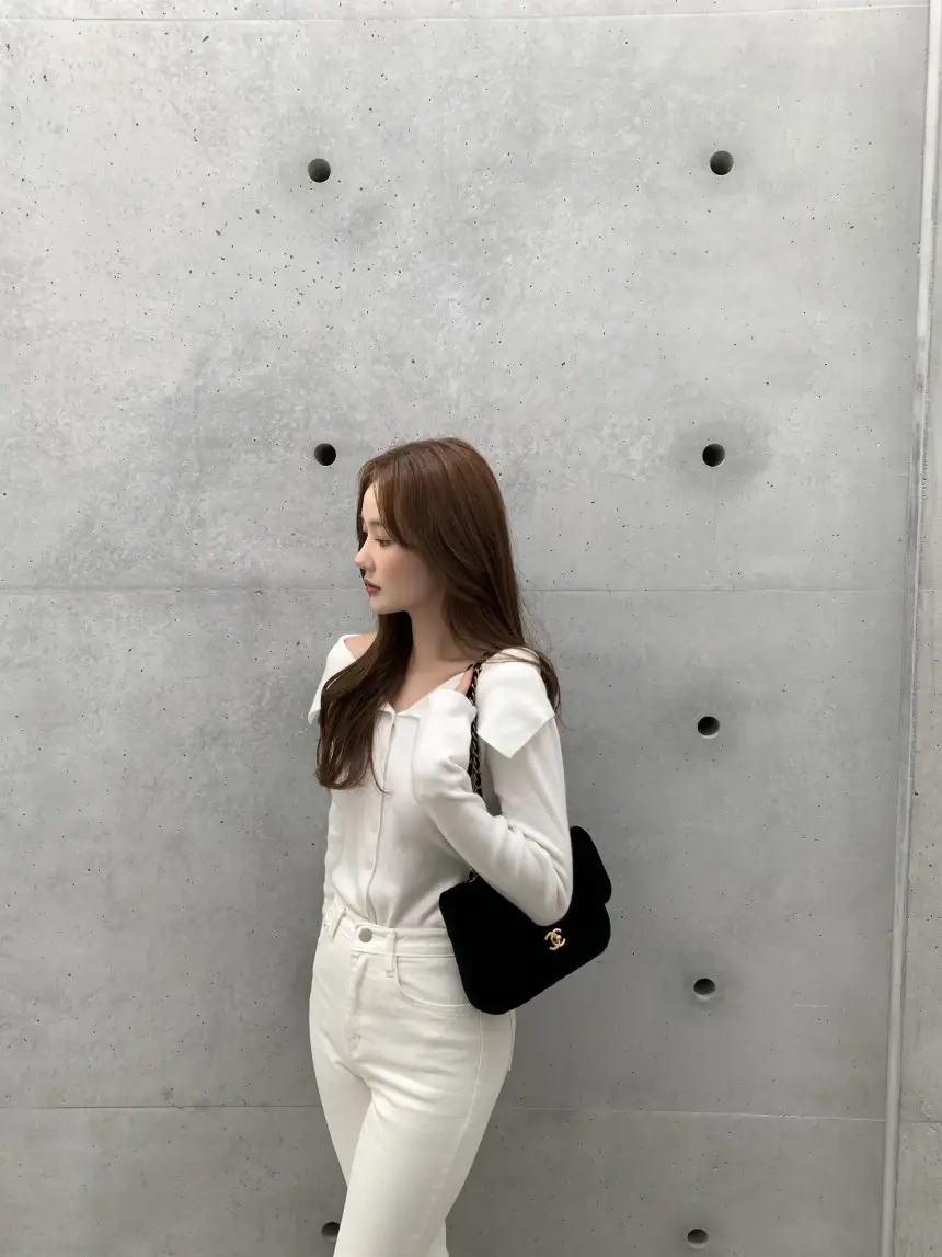 한국 스타일 루즈핏 니트 셔츠 상세 이미지 17