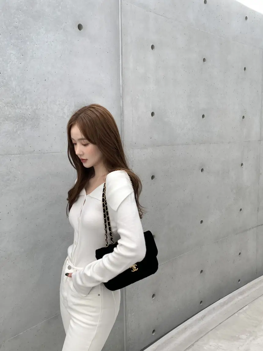 한국 스타일 루즈핏 니트 셔츠 상세 이미지 25