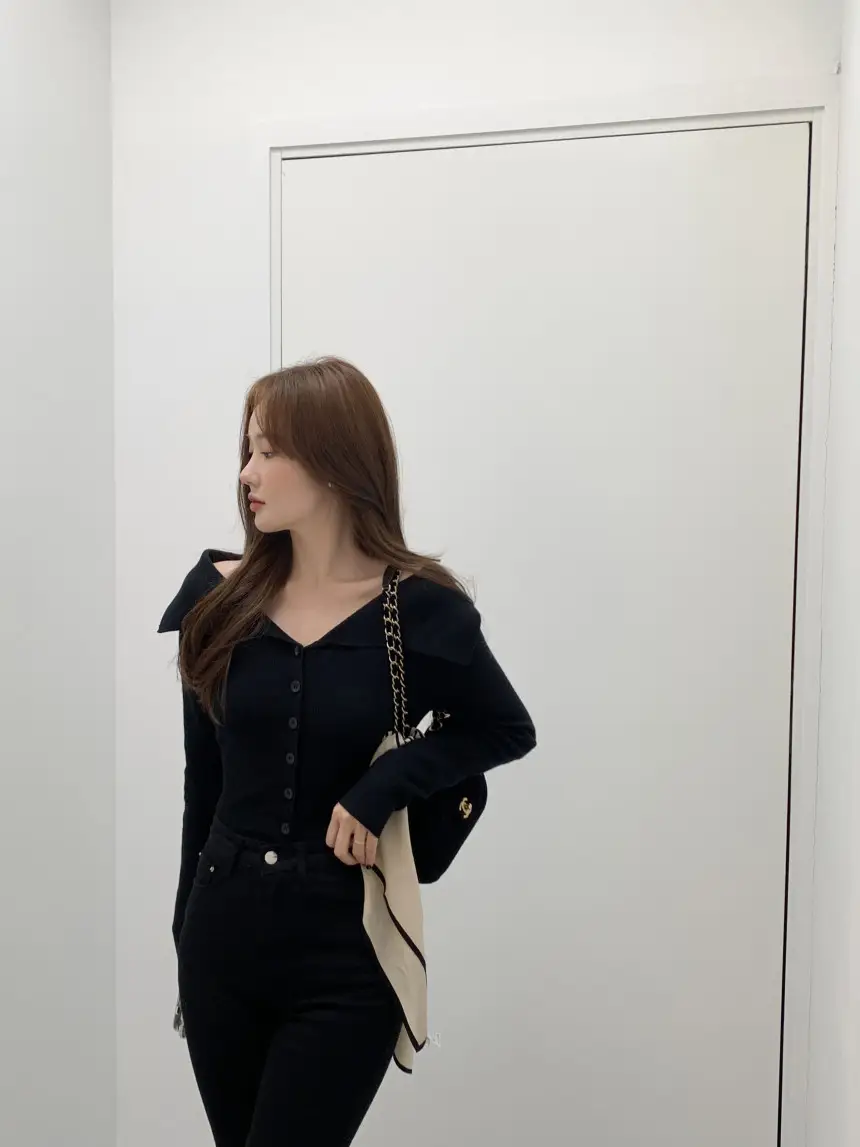 한국 스타일 루즈핏 니트 셔츠 상세 이미지 47