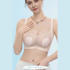 批发爆款超薄兔耳杯胖MM孕妇内衣女无钢圈无痕透气性感蕾丝文胸罩<b class='q'>夏</b>季