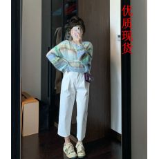 批发温柔抱抱--超幼马海毛莫奈油画<b class='q'>婴儿</b>肌奶fufu套头毛衣女套装