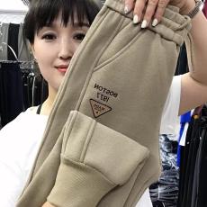 批发欧货爆款<b class='q'>高腰</b>百搭运动裤2026春秋新款休闲裤女显瘦束脚哈伦裤卫裤