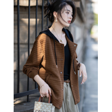 批发限价+12+小视频 短款外套女2026春<b class='q'>秋</b>装新款时尚宽松休闲气质上衣