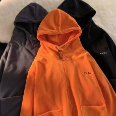 批发连帽摇粒绒卫衣男2024冬新款潮ins<b class='q'>嘻哈</b>宽松衣服韩版潮流外套帽衫