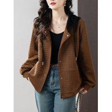 批发限价+12+小视频 短款<b class='q'>外套</b>女2026春季装<b class='q'>新款</b>时尚宽松休闲气质上衣