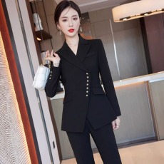 批发高级感气质职业小西装套装女2026<b class='q'>春</b>秋季新款高端主持人正装工作服