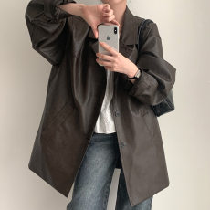 批发已出 新款时尚宽松英伦风小西服高级感炸街西装外套
