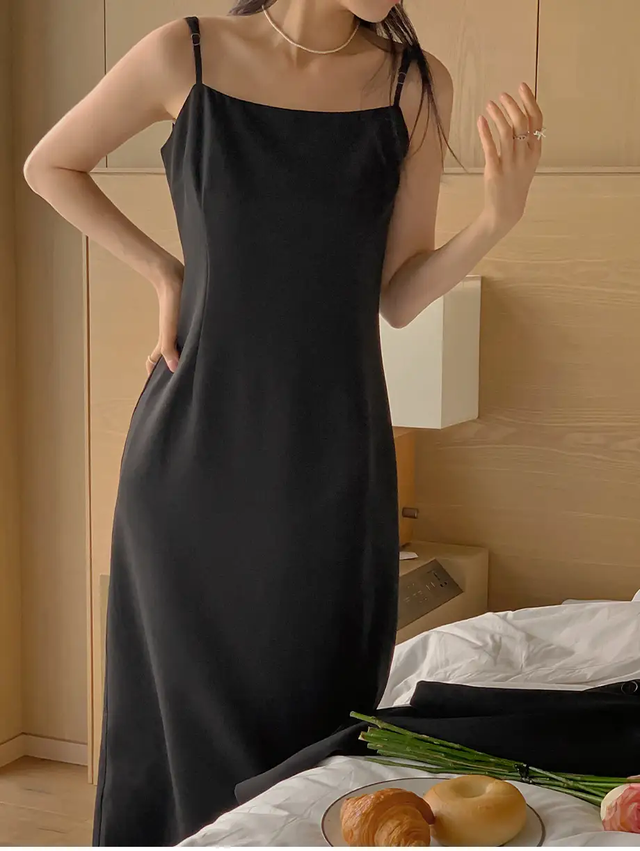 프렌치 감성 블레이저+슬리브리스 원피스 세트 상세 이미지 4