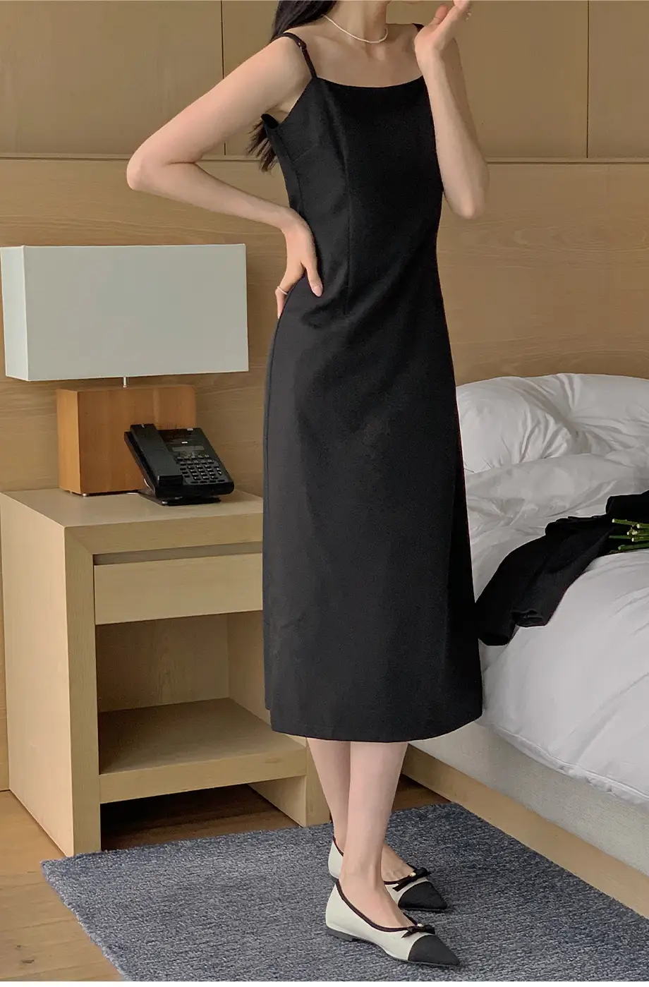 프렌치 감성 블레이저+슬리브리스 원피스 세트 상세 이미지 5