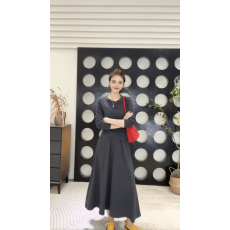 批发Nalian/拿恋-诗诗严选-迷失秋日不规则休闲套装气质两件套