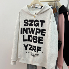 批发实拍卫衣男女情侣装春秋薄2025春秋新款宽松印花<b class='q'>外套</b>连帽<b class='q'>韩版</b>上衣