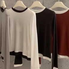 批发早秋假两件针织打底内搭上衣<b class='q'>浙江</b>普苑毛衣<b class='q'>桐乡</b>高端嘉兴濮院羊毛衫