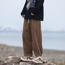 批发小众高级感裤子男春夏2024日系复古直筒宽松潮牌百搭工装休闲长裤