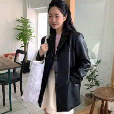 批发已出货 chic <b class='q'>韩版</b><b class='q'>西装</b>式皮衣外套