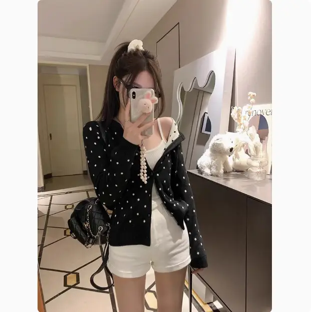 한국인기 라운드넥 가디건 상세 이미지 2