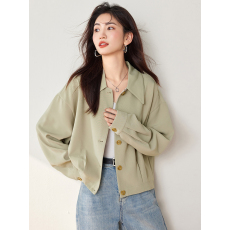 批发实拍2026春季<b class='q'>新款</b>韩版时尚百搭显瘦气质上衣外搭小外套