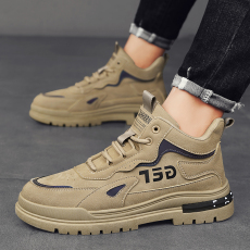 批发2024秋季男鞋高帮马丁鞋工装鞋运动鞋潮鞋