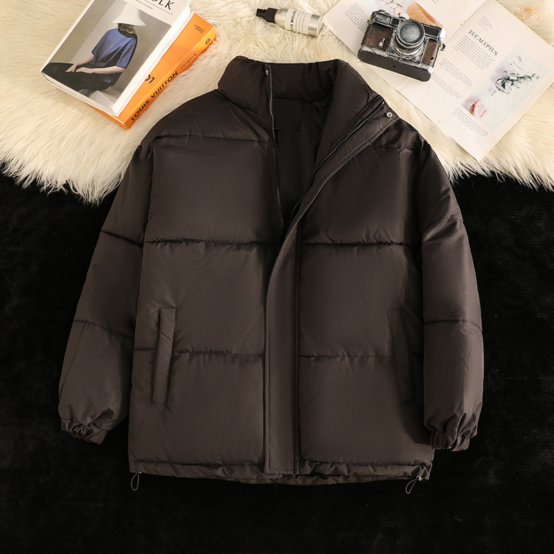 ins American high-end loose down jacket winter thickened warm couple wear men and women plus size