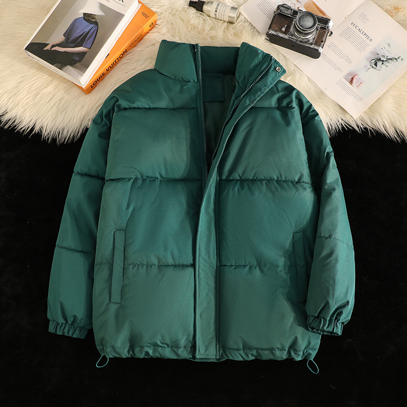 ins American high-end loose down jacket winter thickened warm couple wear men and women plus size